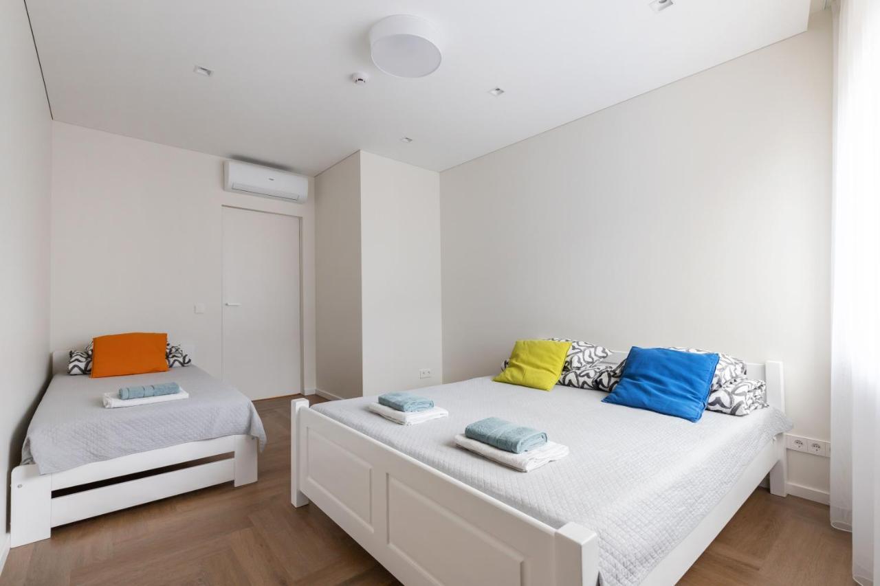 וילנה 3 Bedroom Apart/24H Self Check In/Free Parking/Up To 6 People/ מראה חיצוני תמונה